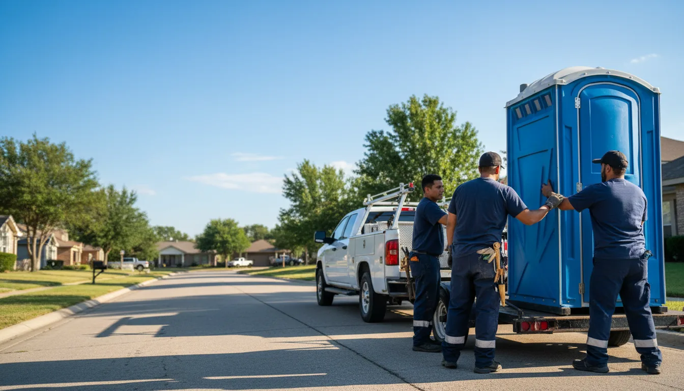 Portable Toilet Rental in Hamlin, TX near me
